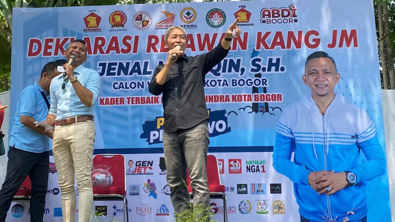 Dedie Rachim-Jenal Mutaqin Resmikan Posko Perjuangan Abdi Bogor 2024