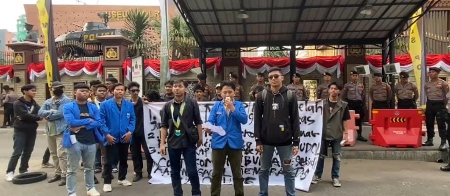 PMII Gelar Aksi, Tuntut Perubahan Tindakan Terhadap Judi Online