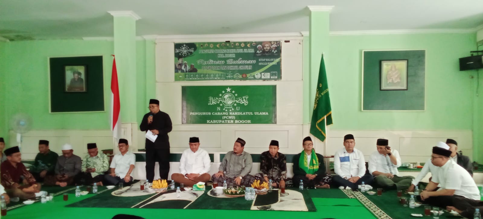 PCNU Kabupaten Bogor Kedatangan Tokoh Dewan Hingga Calon Bupati, Ini yang Dibahas