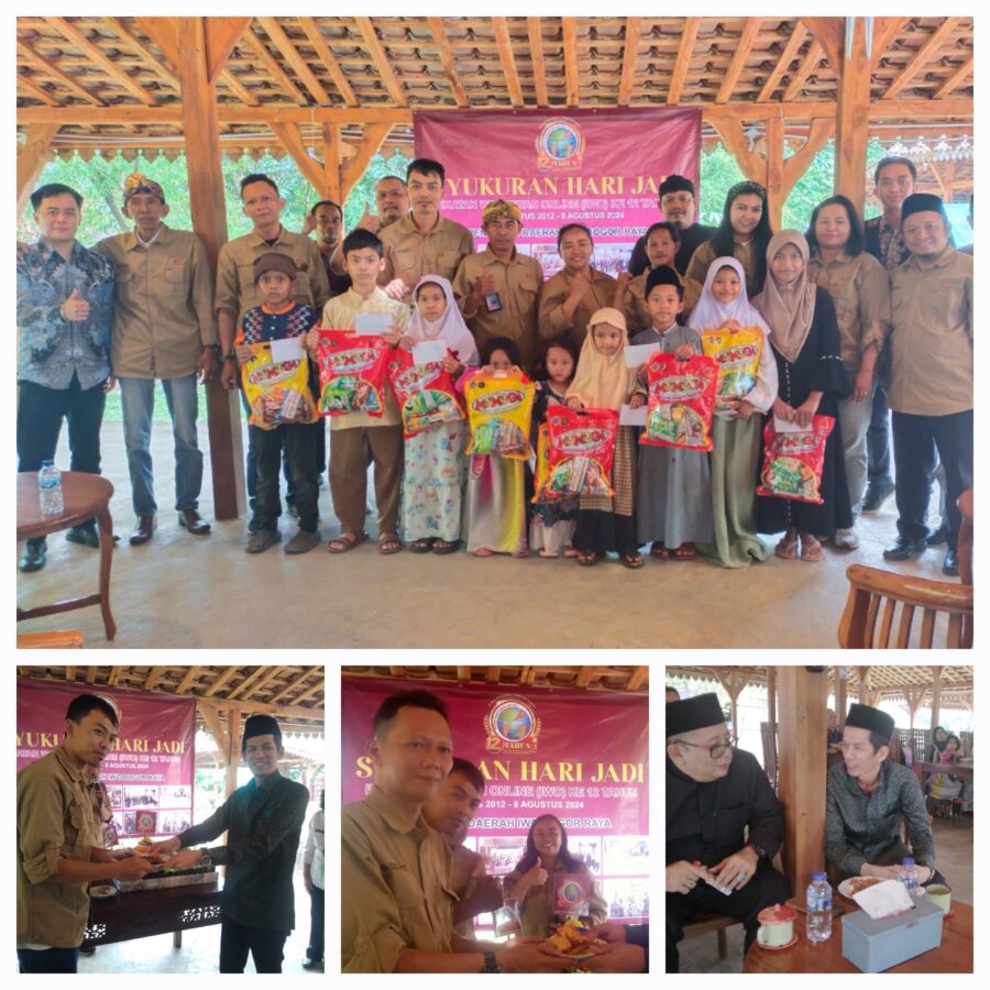 HUT IWO Ke-12, Pengurus Daerah Bogor Raya Gelar Syukuran Bersama Anggota Dewan dan Anak Yatim Piatu