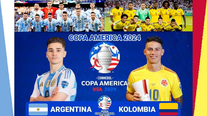 Argentina vs Kolombia di Laga Sengit Final Copa Amerika 2024, Siapa Juara?
