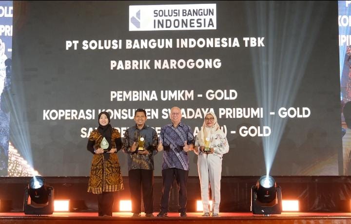 Keren..PT.SBI Narogong Bogor Raih 3 Penghargaan dari CFCD Foundation