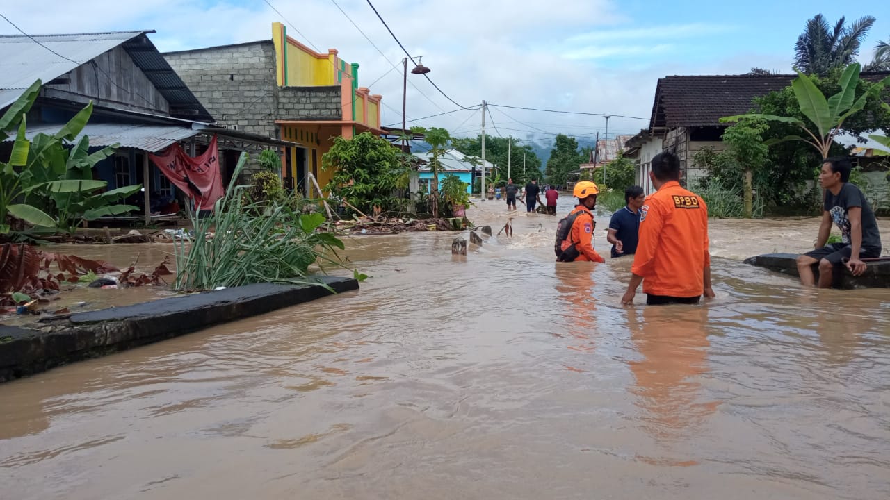 Ratusan Rumah di Kabupaten Bolaang Mongondow Sulawesi Utara Terendam Banjir