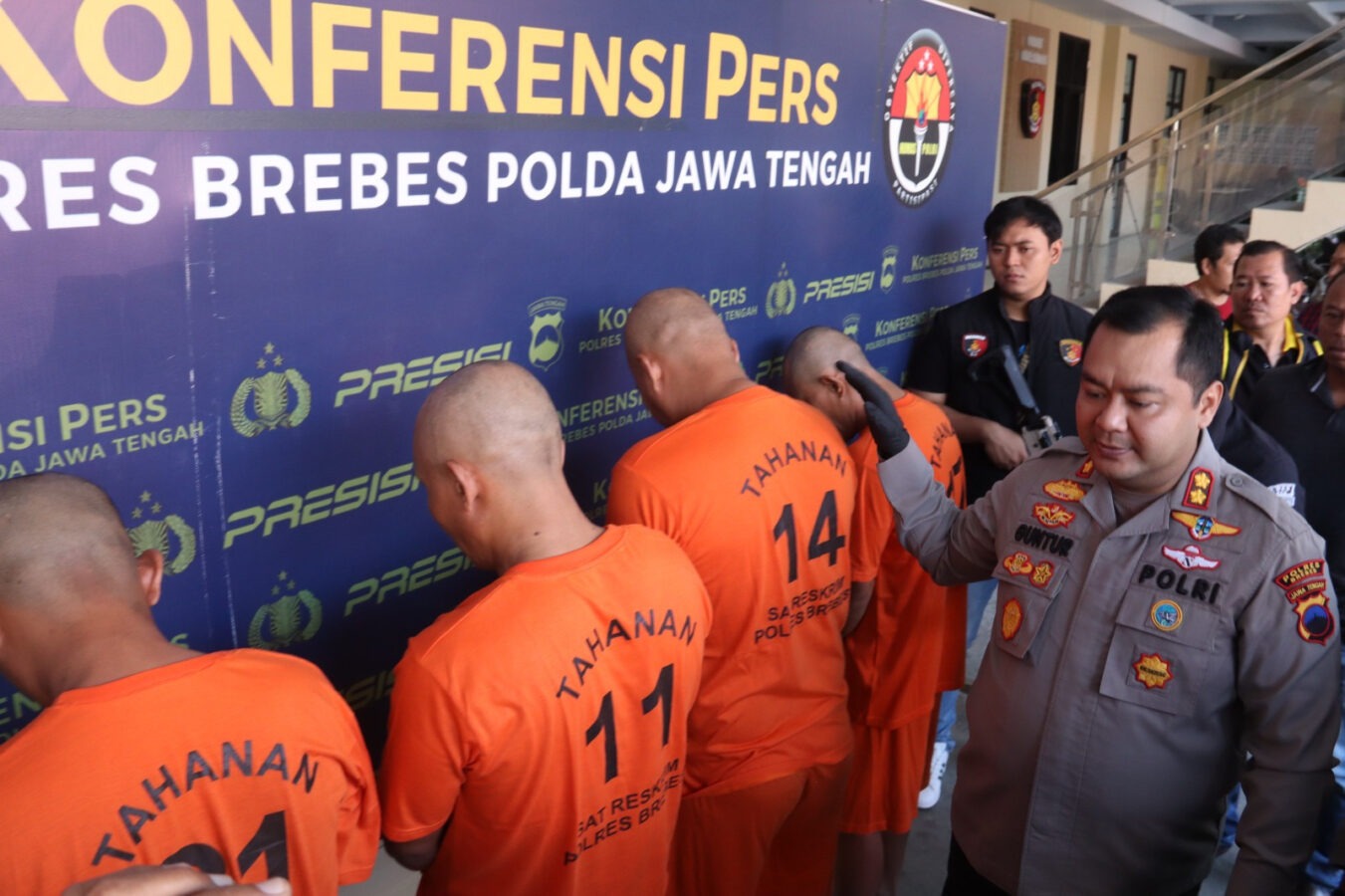 Komplotan Spesialis Pencuri Gudang Antar Provinsi Diringkus Polres Brebes