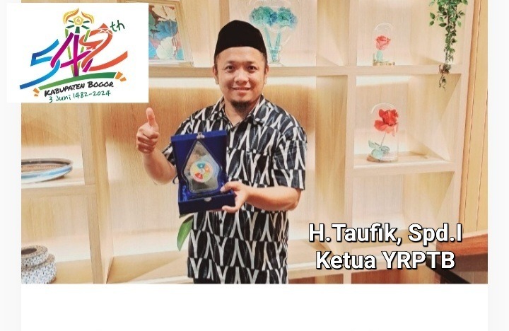 Ketua YRPTB, H.Taufik, Spd.I Mengucapkan Selamat Hari Jadi Bogor ke-542 Tahun