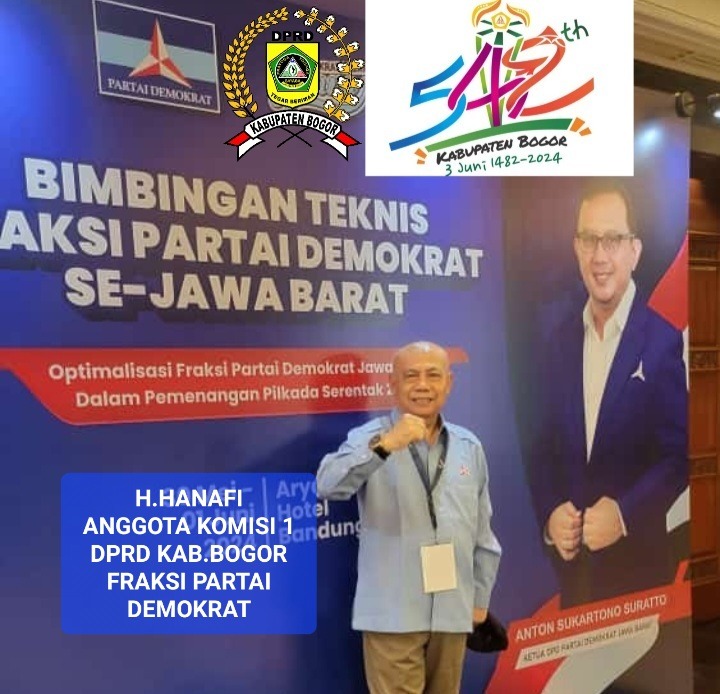 Anggota DPRD Kab.Bogor, H.Hanafi : Selamat Hari Jadi Bogor ke-542 Tahun