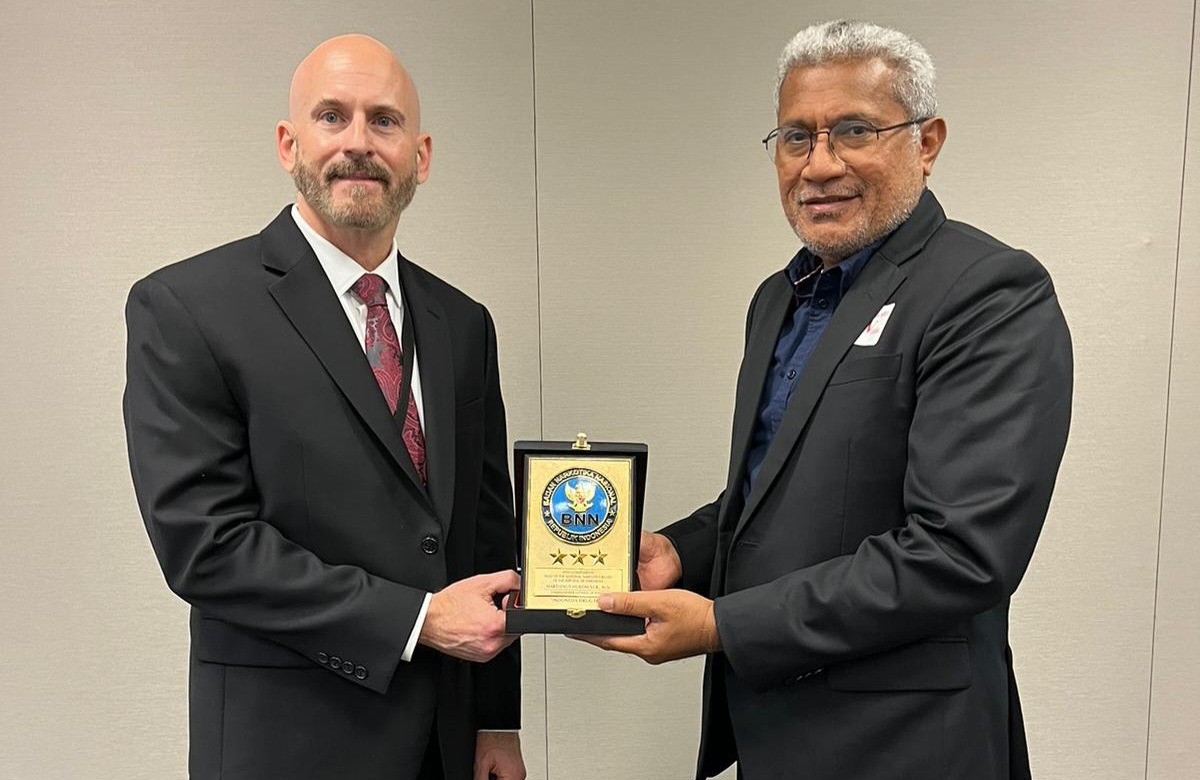 BNN RI Kunjungi STRL DEA AS: Tingkatkan Forensik Narkotika