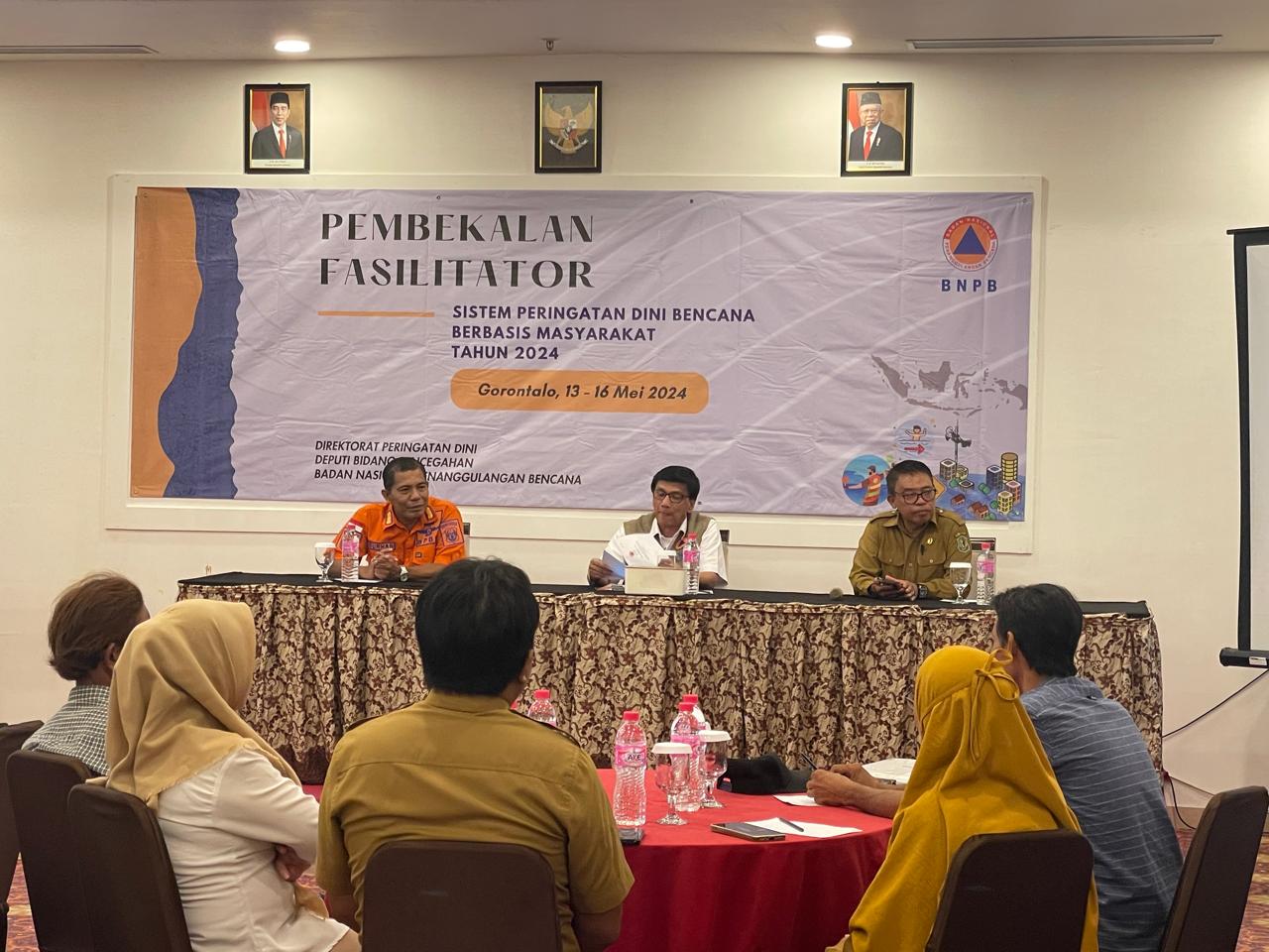 BNPB Fasilitasi Pemerintah Gorontalo Dalam Penguatan Early Warning System