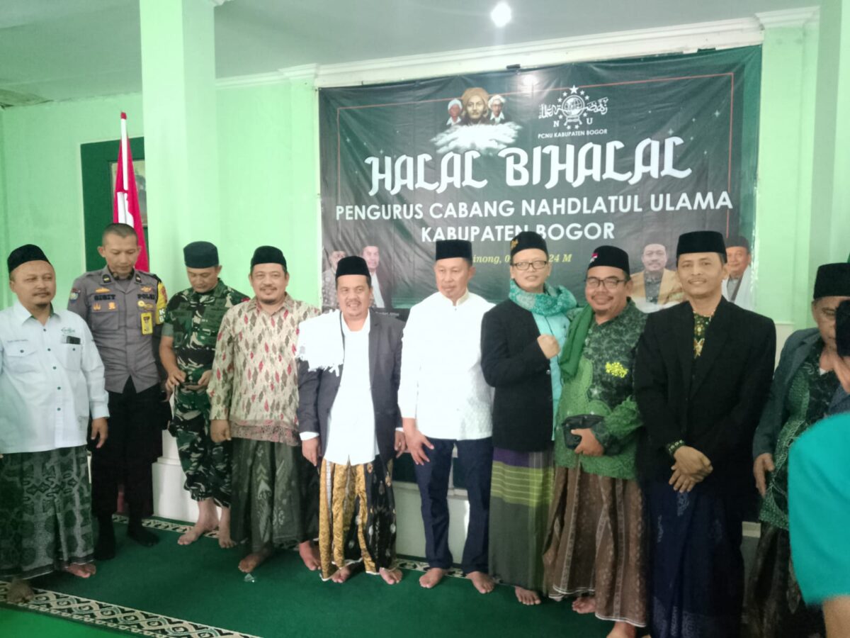 Dihadiri Pj.Bupati, PCNU Kabupaten Bogor Gelar Halal Bihalal