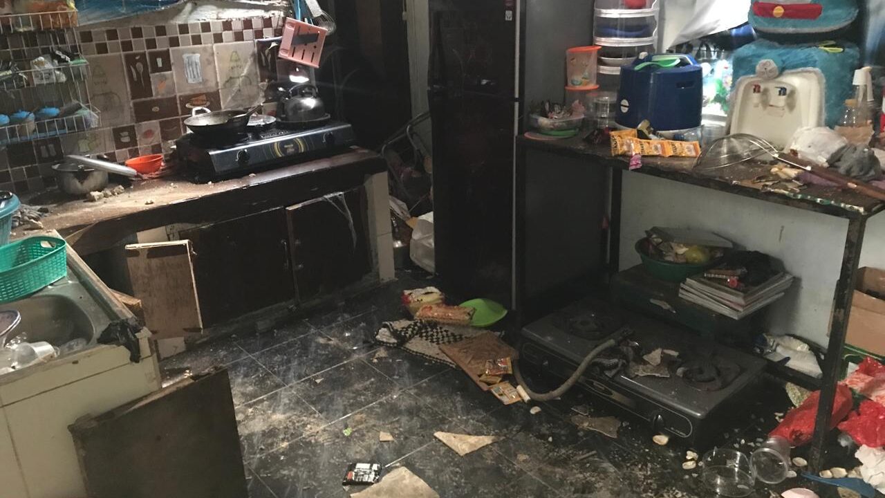 Heboh… Ledakan Gas LPG Makan Korban di Cisarua Bogor, Polisi Olah TKP