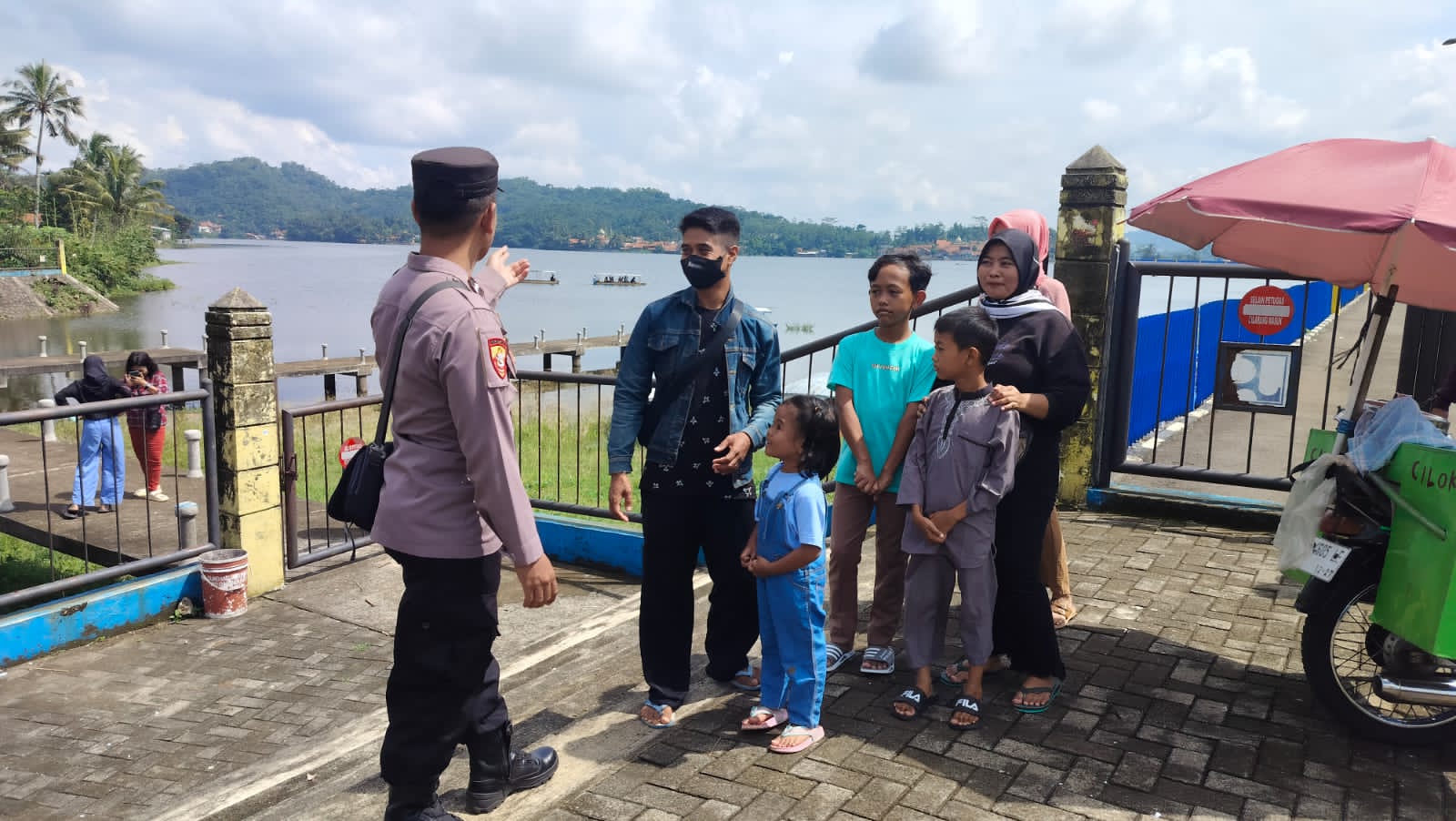 Momen Libur Lebaran di Brebes, Polisi Perketat Penjagaan Obyek Wisata