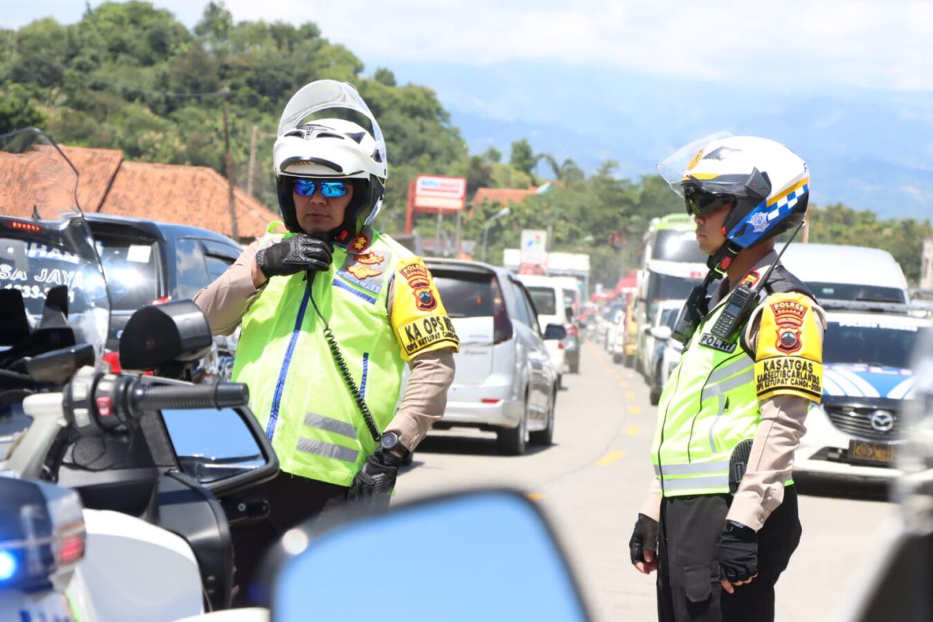 Arus Mudik Jalur Selatan Brebes Mulai Padat, Polisi Rekayasa Lalulintas  