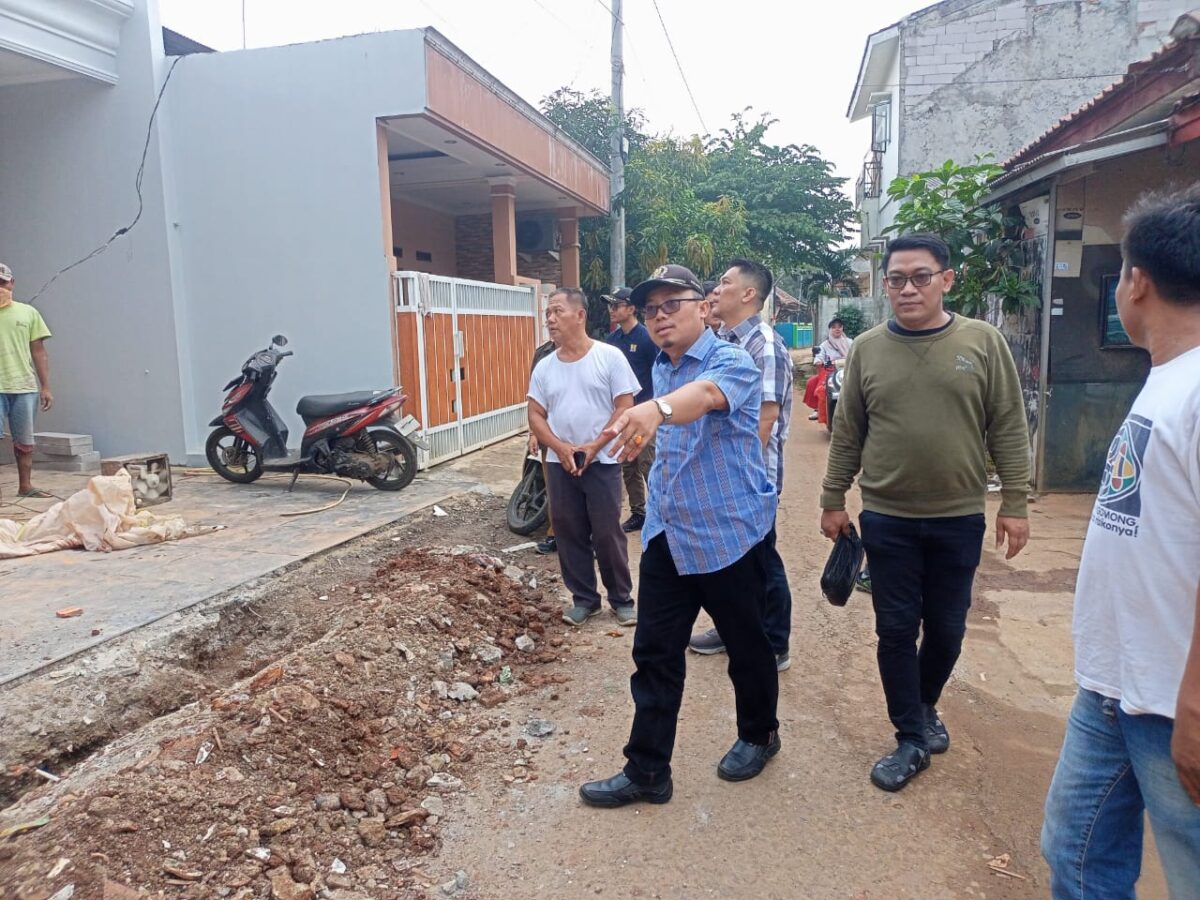 Komitmen Melayani Rakyat, Legislator Achmad Fathoni Salurkan Pokir Untuk Bangun Ini di Bogor Timur