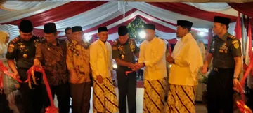 Pangkostrad Letnan Jenderal TNI Muhammad Saleh Mustafa Resmikan Masjid di Bogor