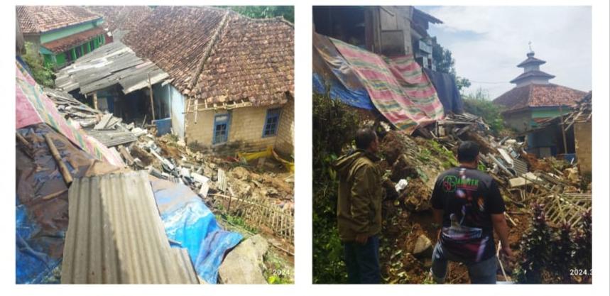Longsor di Perbatasan Desa Cibungbulang Bogor, Ini Kata Pihak Kepolisian