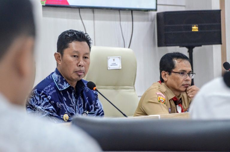 Pj Bupati dan Perwakilan Transporter Sepakati Pembatasan Jalur Tambang di Parung Panjang Bogor
