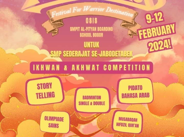 SMPIT Al-Fityan Boarding School Bogor Gelar Festival Lomba, Diikuti Peserta SMP Se-Jabodetabek