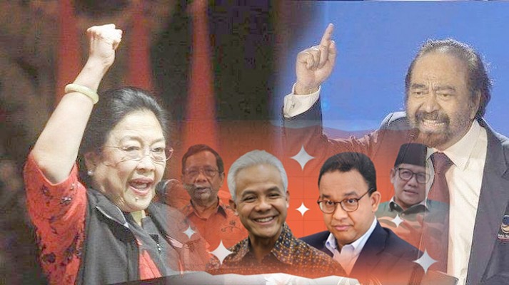 Makin Kuat Sinyal Koalisi Anies-Ganjar: Surya Paloh Siap Bertemu Megawati