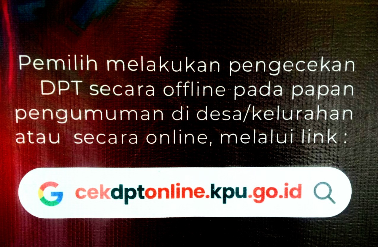 Layanan Pindah Memilih DPTb, Cek Laman Resmi KPU Disini