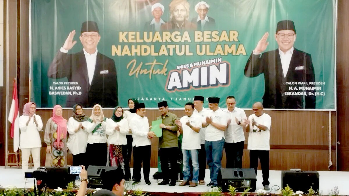 Deklarasi Dukungan Keluarga Besar NU: Anies-Cak Imin Diusung untuk Merubah Indonesia