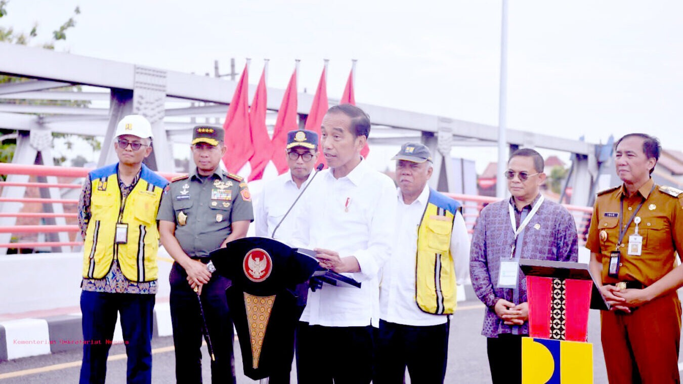 Kunker Jokowi di Brebes: Resmikan Jembatan Pedes dan Kali Pemali, Dorong Pertumbuhan Wilayah