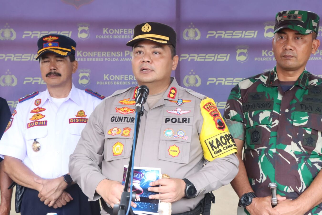 Polres Brebes Sampaikan Capaian Kinerja Selama Tahun 2023
